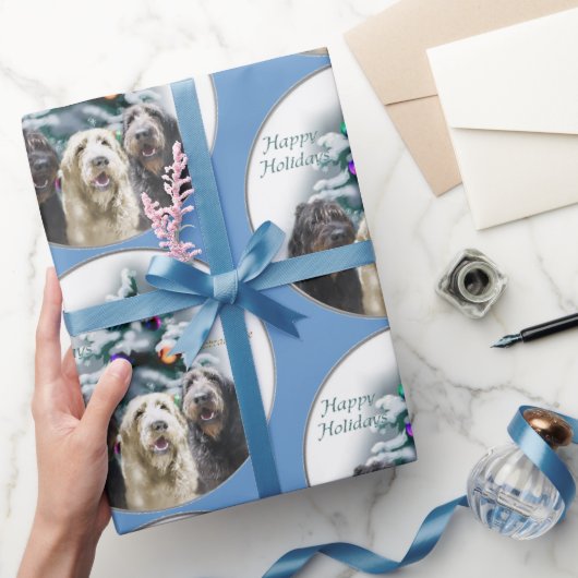 Labradoodle Kerstmis Cadeaupapier (Geschenken)