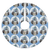 Labradoodle Kerstmis Kerstboom Rok (Voorkant)