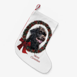 Labradoodle Kerstmis Kleine Kerstsok