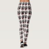 Labradoodle Kerstmis Leggings (Achterkant)