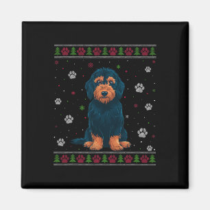 Labradoodle Kersttrui Xmas Huisdier Hond Magneet
