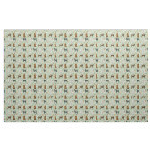 labradoodle koffiemint stof (Yard (91,4 cm))