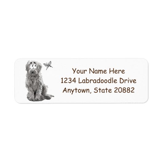Labradoodle Label (Voorkant)