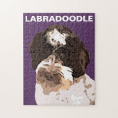 LABRADOODLE LEGPUZZEL (Verticaal)