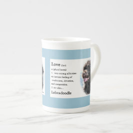 Labradoodle Love is Gifts Porselein Kop