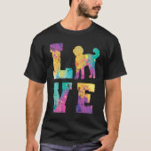 Labradoodle Love T-shirt (Voorkant)