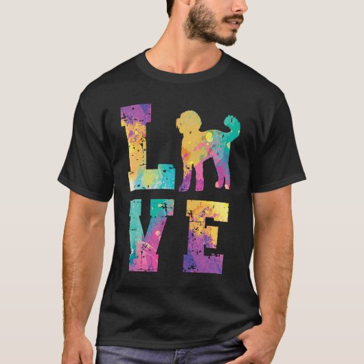 Labradoodle Love T-shirt (Voorkant)