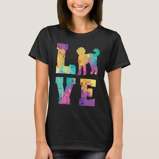 Labradoodle Love T-shirt (Voorkant)