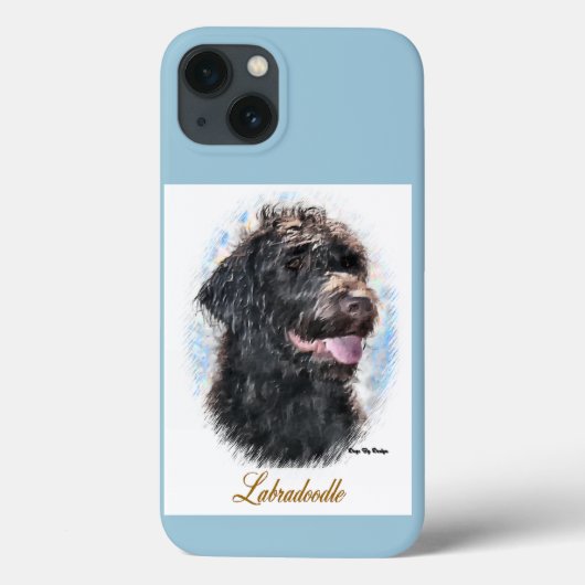 Labradoodle Lovers Art Gifts Case-Mate iPhone Case (Achterkant)