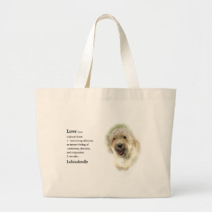 Labradoodle Lovers Gifts Grote Tote Bag