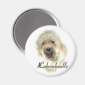 Labradoodle Lovers Gifts Magneet (Voorkant / Achterkant)