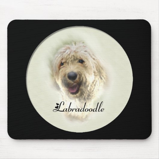 Labradoodle Lovers Gifts Muismat (Voorkant)