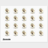 Labradoodle Lovers Gifts Ronde Sticker (Vel)