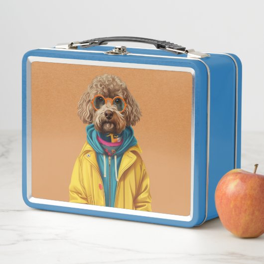 Labradoodle lunchbox (In situ)