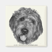 Labradoodle Magneet (Voorkant)