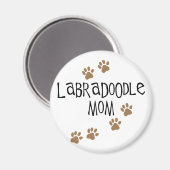 Labradoodle mama magneet (Voorkant / Achterkant)