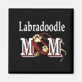 labradoodle mama Magnet (Voorkant)