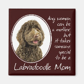 Labradoodle mama Magnet (Voorkant)
