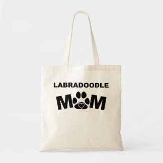 Labradoodle mama tote bag
