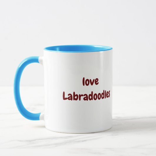 Labradoodle Mok (Links)