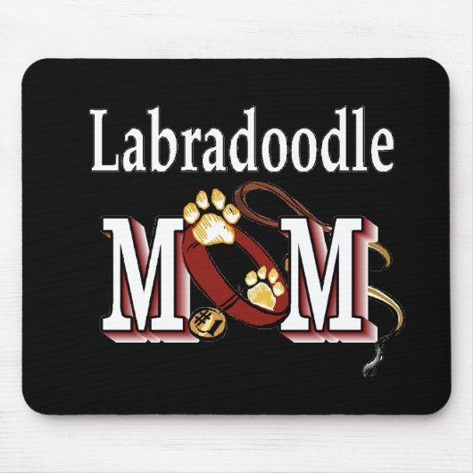 Labradoodle MOM Gifts Muismat (Voorkant)