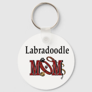 Labradoodle MOM Gifts Sleutelhanger
