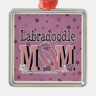 LabraDoodle MOM Metalen Ornament