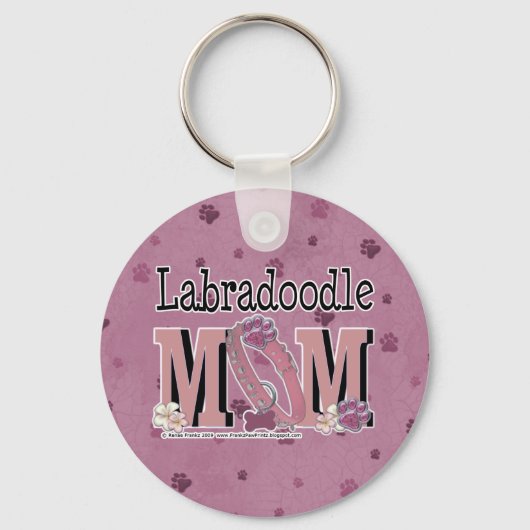 LabraDoodle MOM Sleutelhanger (Voorkant)