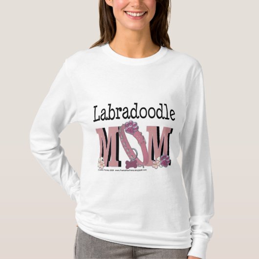 LabraDoodle MOM T-shirt (Voorkant)