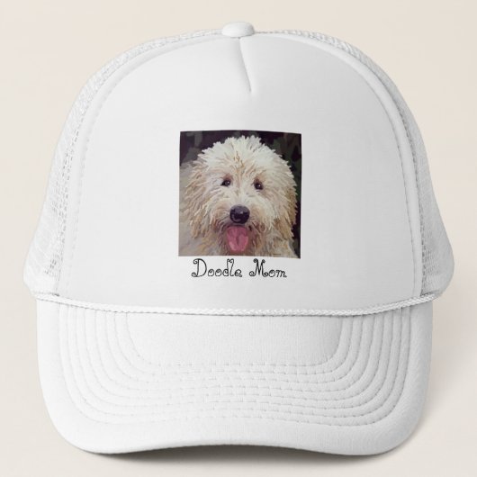 Labradoodle of Golden Doodle on Womans Pet (Voorkant)