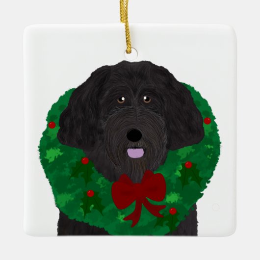 Labradoodle Ornament (Voorkant)