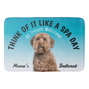 Labradoodle Personalized Hondenliefhebber Bath Mat