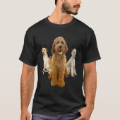Labradoodle Pet Eigenaar van het volledige Afbeeld T-shirt (Voorkant)