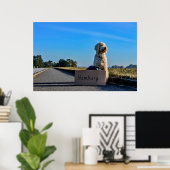 Labradoodle Poster (Thuiskantoor)