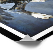 Labradoodle Print, Waarde Poster Papier (mat) (Hoek)