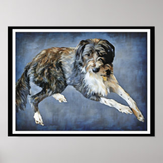 Labradoodle Print, Waarde Poster Papier (mat)