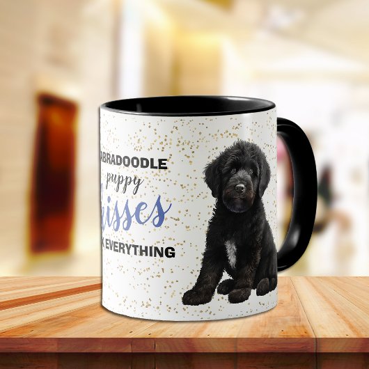 Labradoodle Puppy Kisses Repareer Alles Mok
