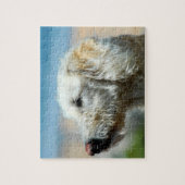 Labradoodle Puppy Legpuzzel (Verticaal)