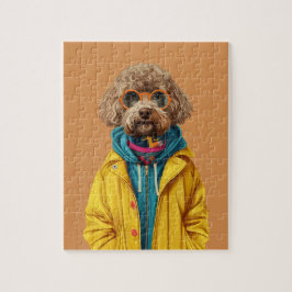 Labradoodle puzzel met geschenkdoos