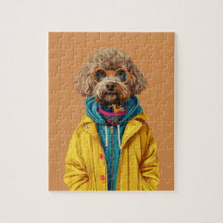 Labradoodle puzzel met geschenkdoos