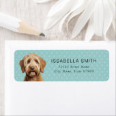 Labradoodle Return Address Label (Insitu)