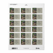 Labradoodle Return Address Label (Full Sheet)