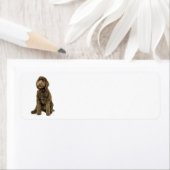 Labradoodle Return Address Label (Insitu)