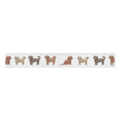 Labradoodle Ribbon Grosgrain Lint (Voorkant)