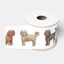 Labradoodle Ribbon Grosgrain Lint