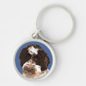 LABRADOODLE SLEUTELHANGER (Voorkant)
