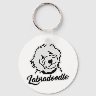 Labradoodle Sleutelhanger