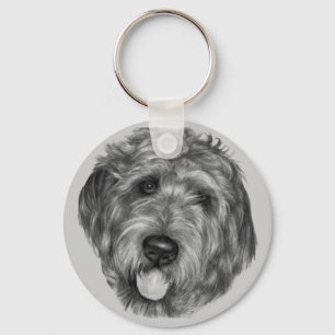 Labradoodle Sleutelhanger