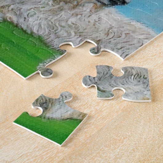 Labradoodle Spring Legpuzzel (Zijkant)