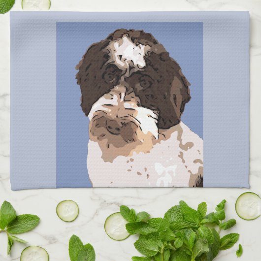 LABRADOODLE THEEDOEK (Gevouwen)